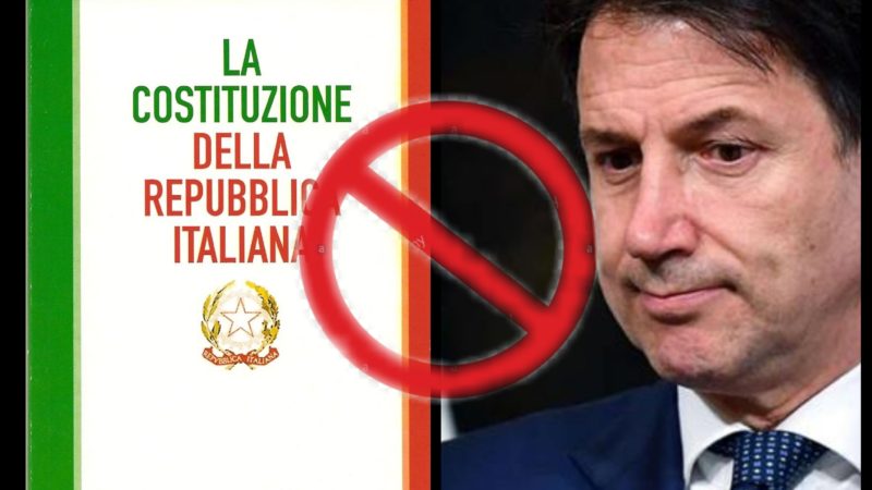 L’allergia di Giuseppe C(ar)onte verso la Costituzione: ecco come il Premier governa senza legittimità.