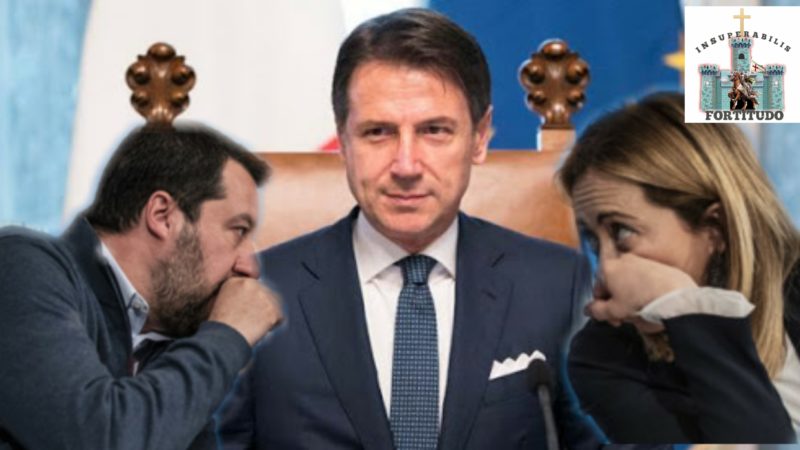 Follia Conte: prorogato stato di emergenza. TACE l’opposizione.