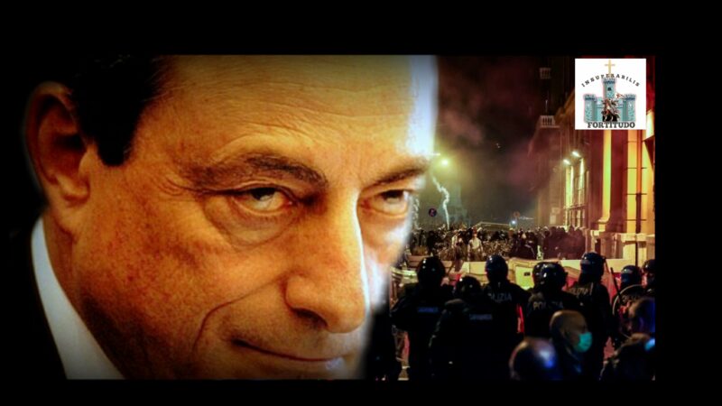 [ESCLUSIVO]Le rivolte anti covid, e l’ingombrante presenza di Mario Draghi