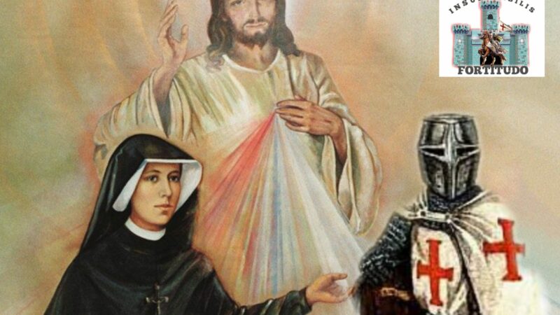 Santa Faustina Kowalska: quel legame tra Divina Misericordia e Cavalleria di Cristo.